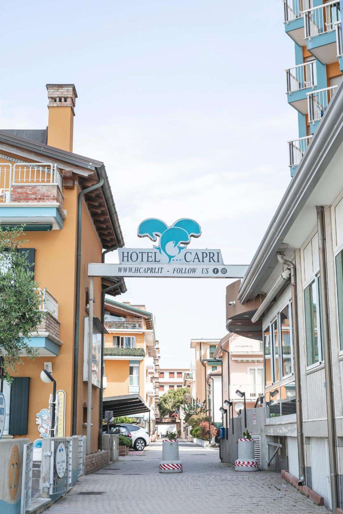 לידו די ג'סולו Hotel Capri 3 Stelle Superior מראה חיצוני תמונה